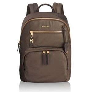 TUMI Voyageur Hagen Laptop Backpack | Women’s 12-Inch Computer Bag | Tan/Gray🖤✨
